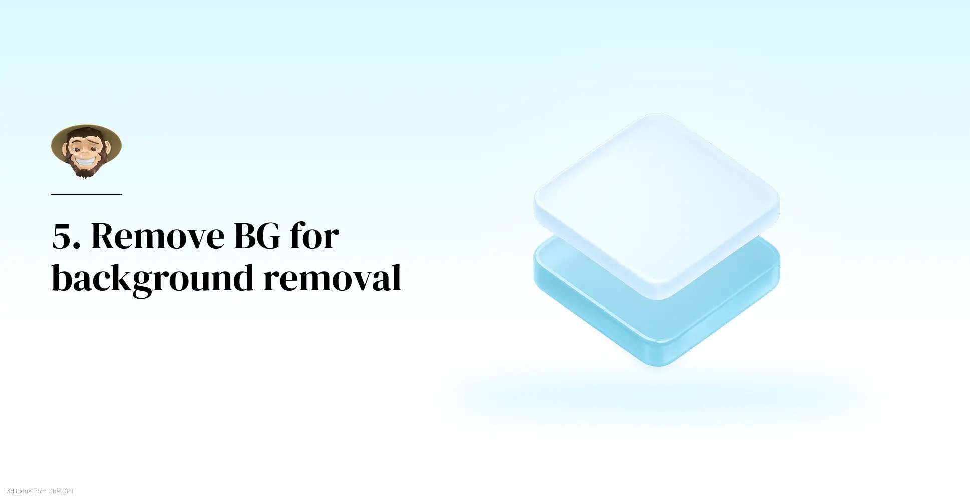 Remove BG for background removal