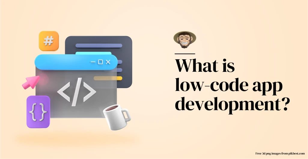 What is low-code app development?